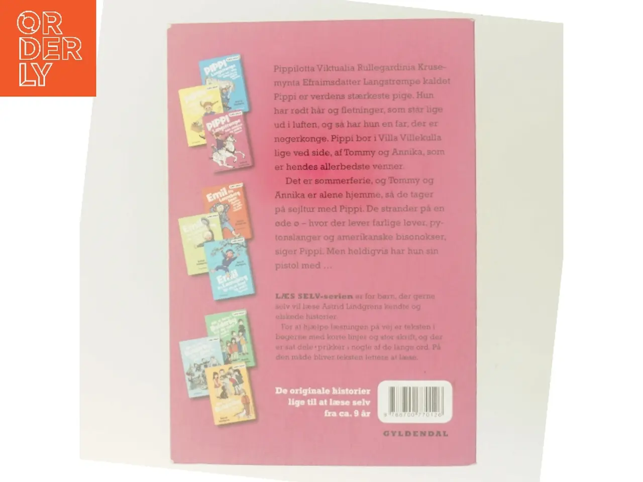 Billede 3 - Pippi Langstrømpe lider skibbrud og andre historier af Astrid Lindgren (Bog)