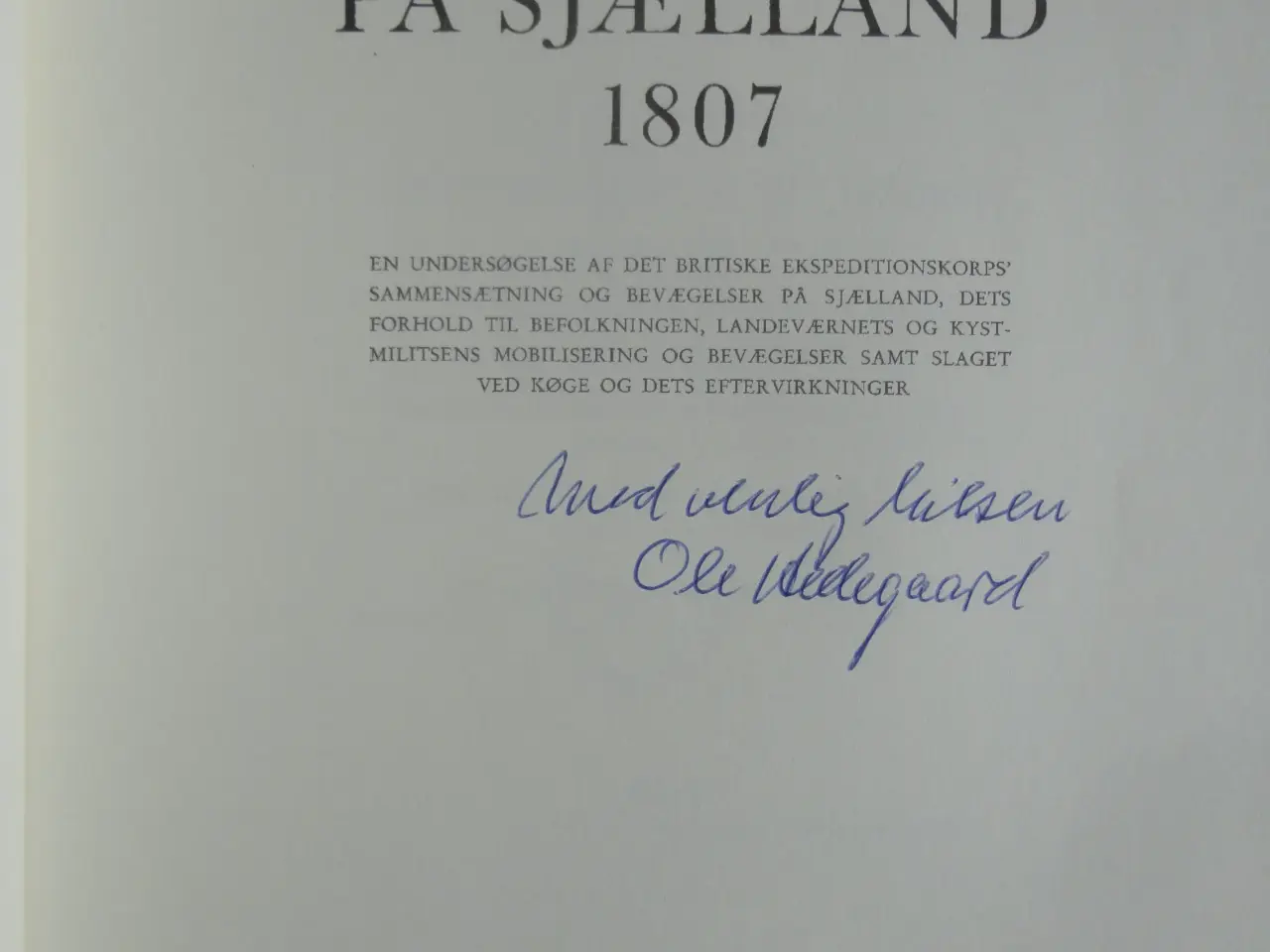 Billede 3 - Krigen på Sjælland 1807 []