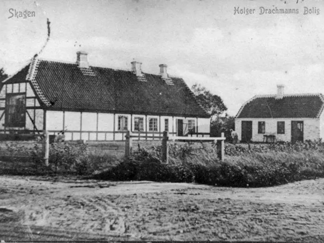 Billede 4 - Radering af Hans Kruuse. Skagen