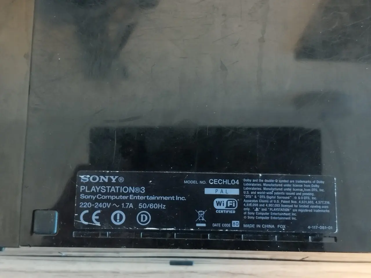 Billede 3 - Sony PlayStation 3 Fat 80GB (CECHL04) - afprøvet