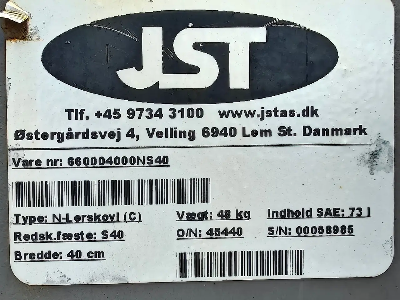 Billede 7 - JST SKOVLSÆT 60+60+40cm