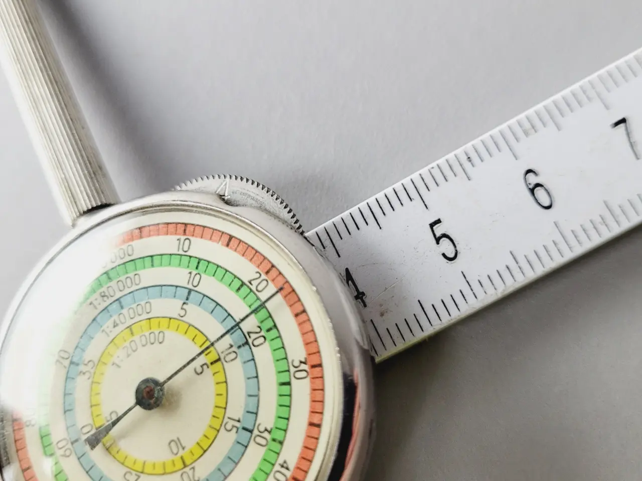 Billede 8 - ⭐️- 🗺️ Vintage Kortmåler / Curvimeter i Læderetui