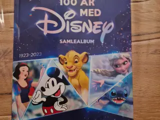 100 år med Disney bogen samt 70 uåbnet pakker saml