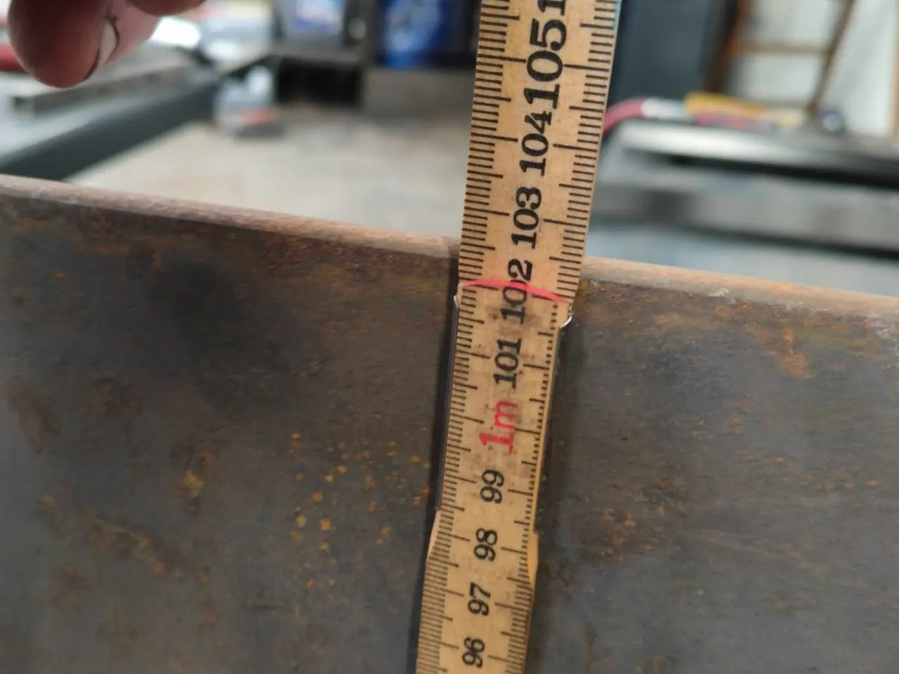 Billede 5 - Jernplade 10mm. 155 cm x 102 cm