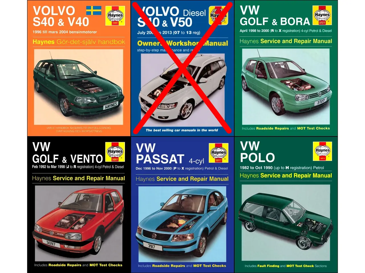 Billede 12 - Haynes - 67 Haynes Værkstedshåndbøger - 75 kr./bog