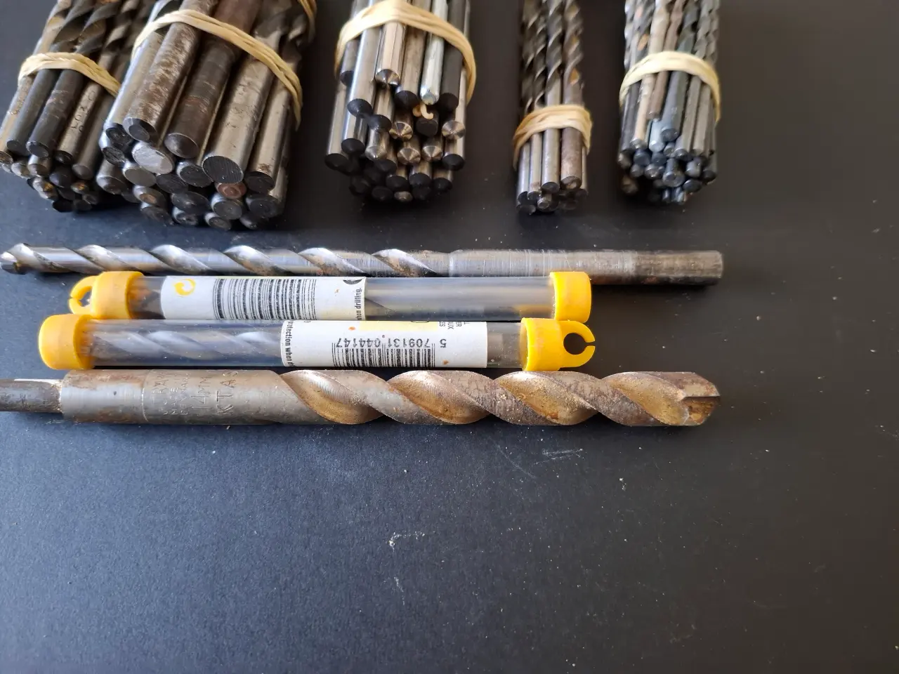 Billede 4 - Stort lot af diverse bor (træ, metal, beton)
