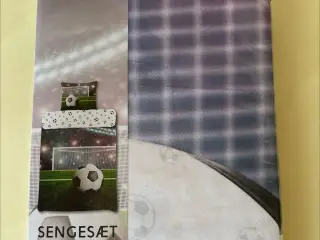 Helt nyt sengesæt med fodbold tema