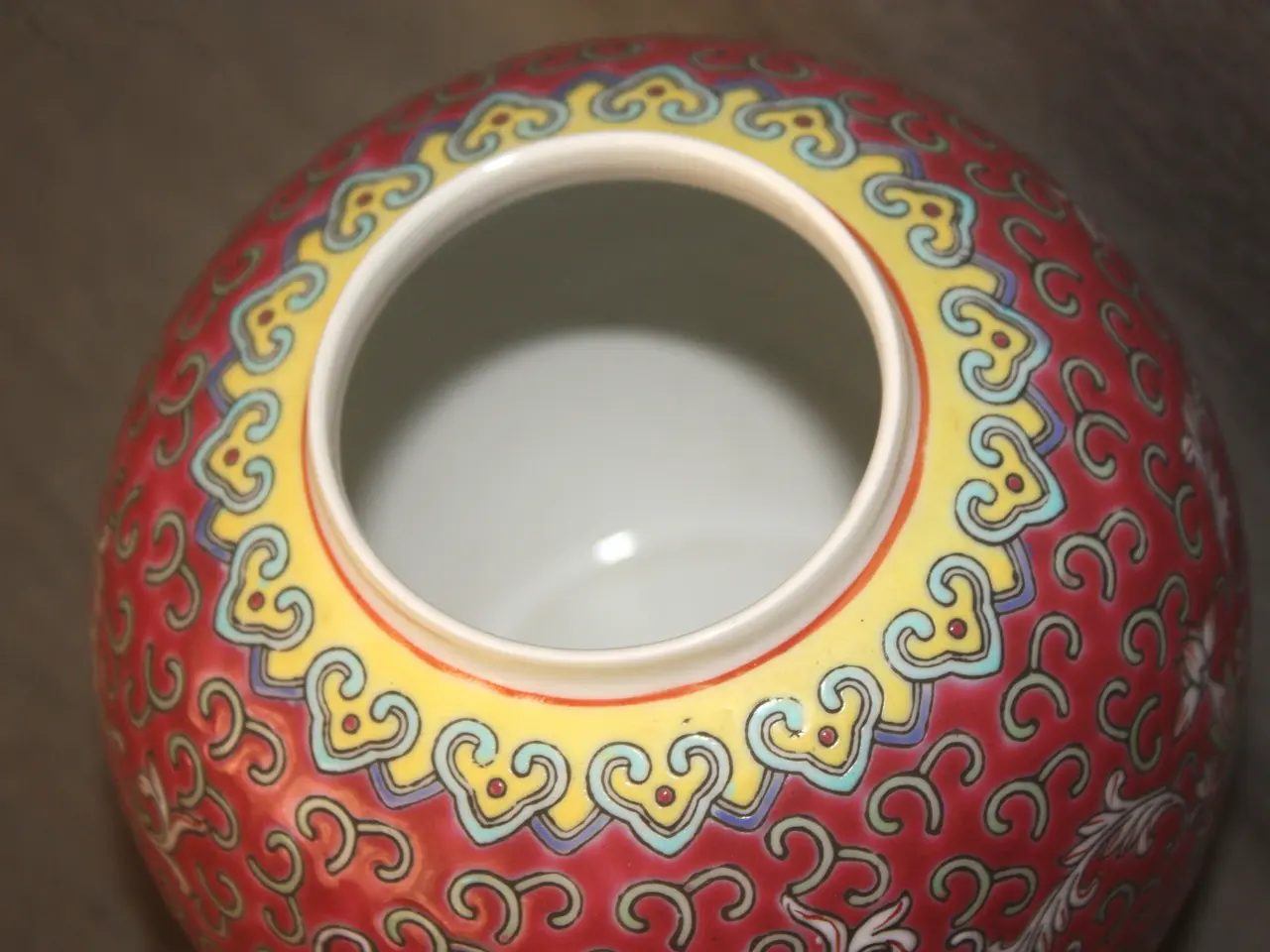 Billede 3 - Vase / krukke fra Kina 12,5 cm