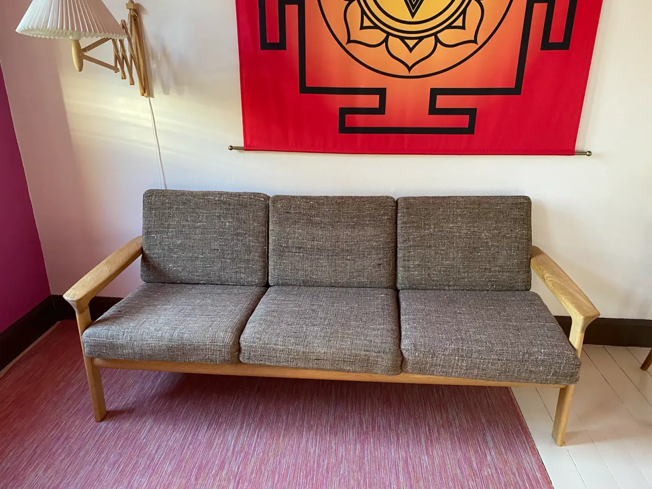 Billede 1 - Sofa med løse hynder