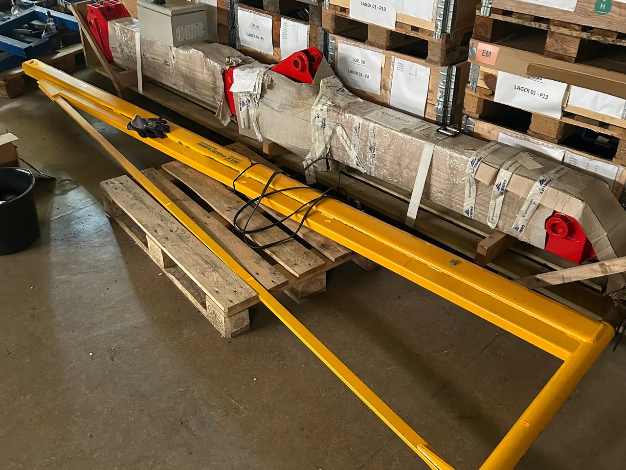 Billede 3 - Søjlesvingkran LIFTKET 420x400 cm.