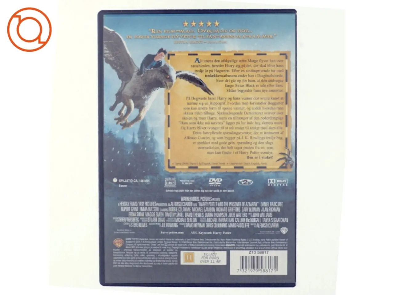 Billede 3 - Fangen fra Azkaban (3) Harry Potter