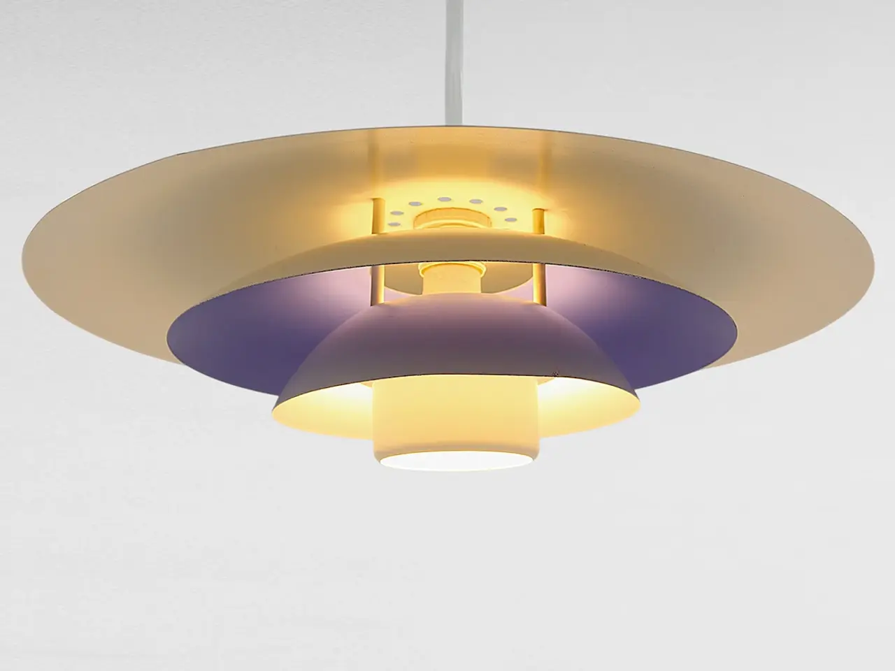 Billede 1 - Form-Light pendel Ø48 – model 52700, dansk vintage