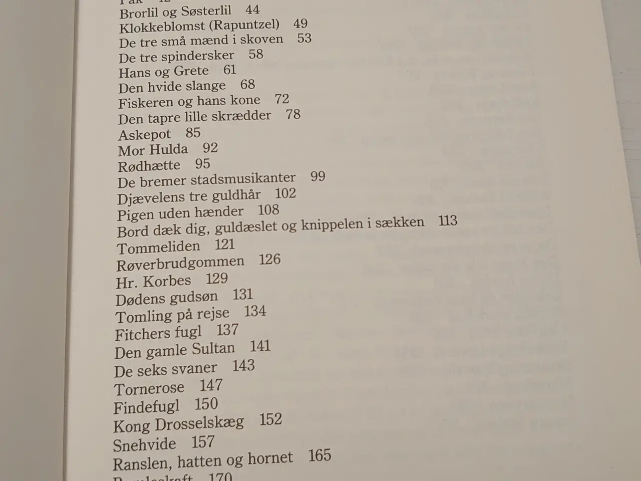 Billede 4 - Brdr. Grimm: Eventyr ved N.Birger Wamberg. 1991.
