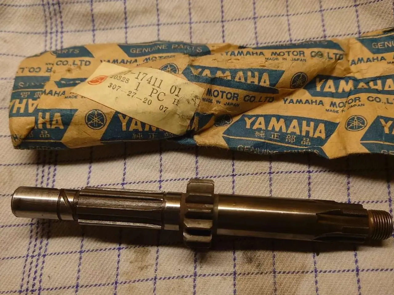 Billede 1 - Yamaha FS1 NOS Hovedaksel