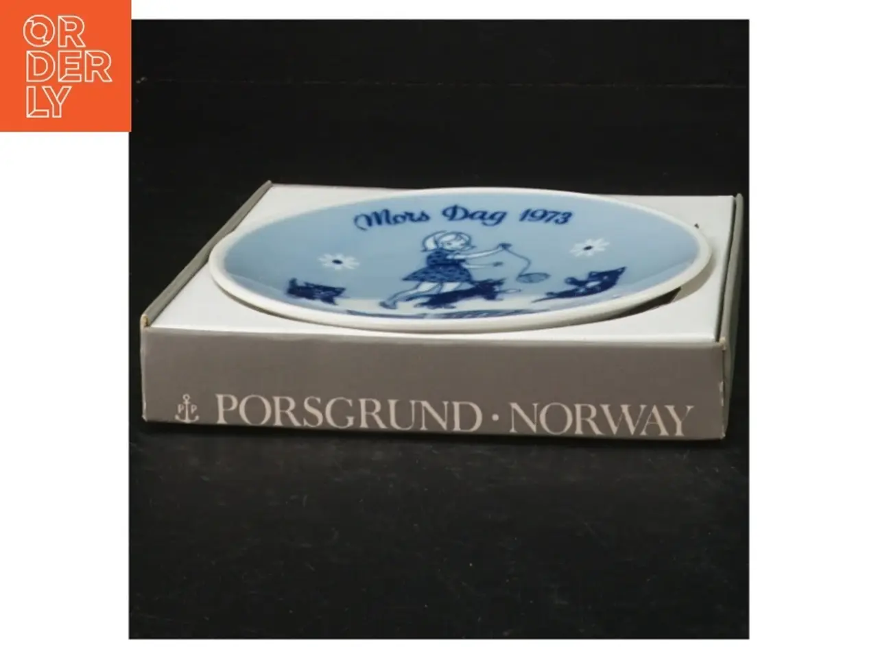 Billede 2 - Porsgrund Mors Dag platte 1973 (str. 13 cm)