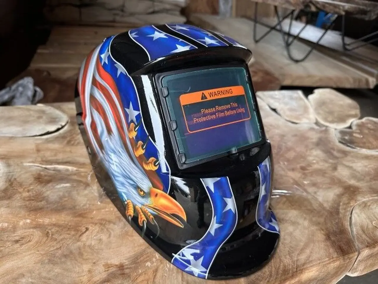 Billede 1 - Svejsehjelm med speedglas i model Eagle