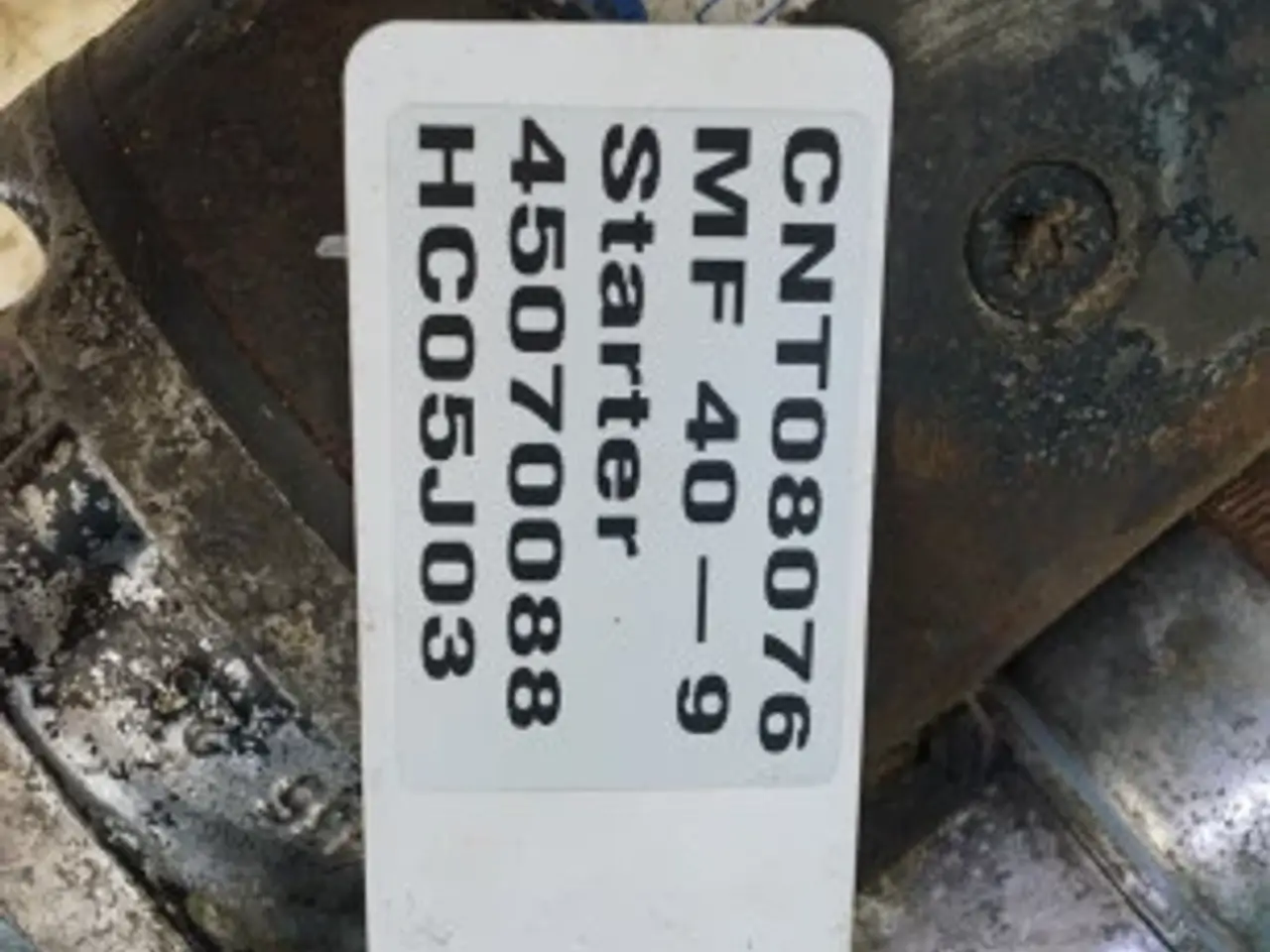 Billede 6 - Massey Ferguson 40 Revers Starter 45070088