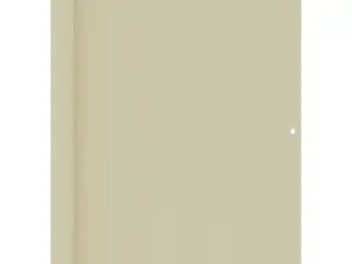 Altanafskærmning 120x500 cm oxfordstof cremefarvet