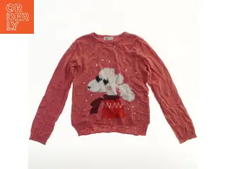Langærmet bluse med hundemotiv fra H&M (str. 134)