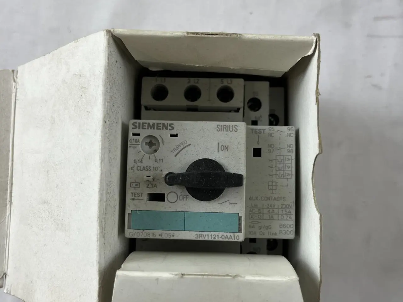Billede 7 - Siemens 3RV1121-0AA10 Motor Protection 0.11-0.16A