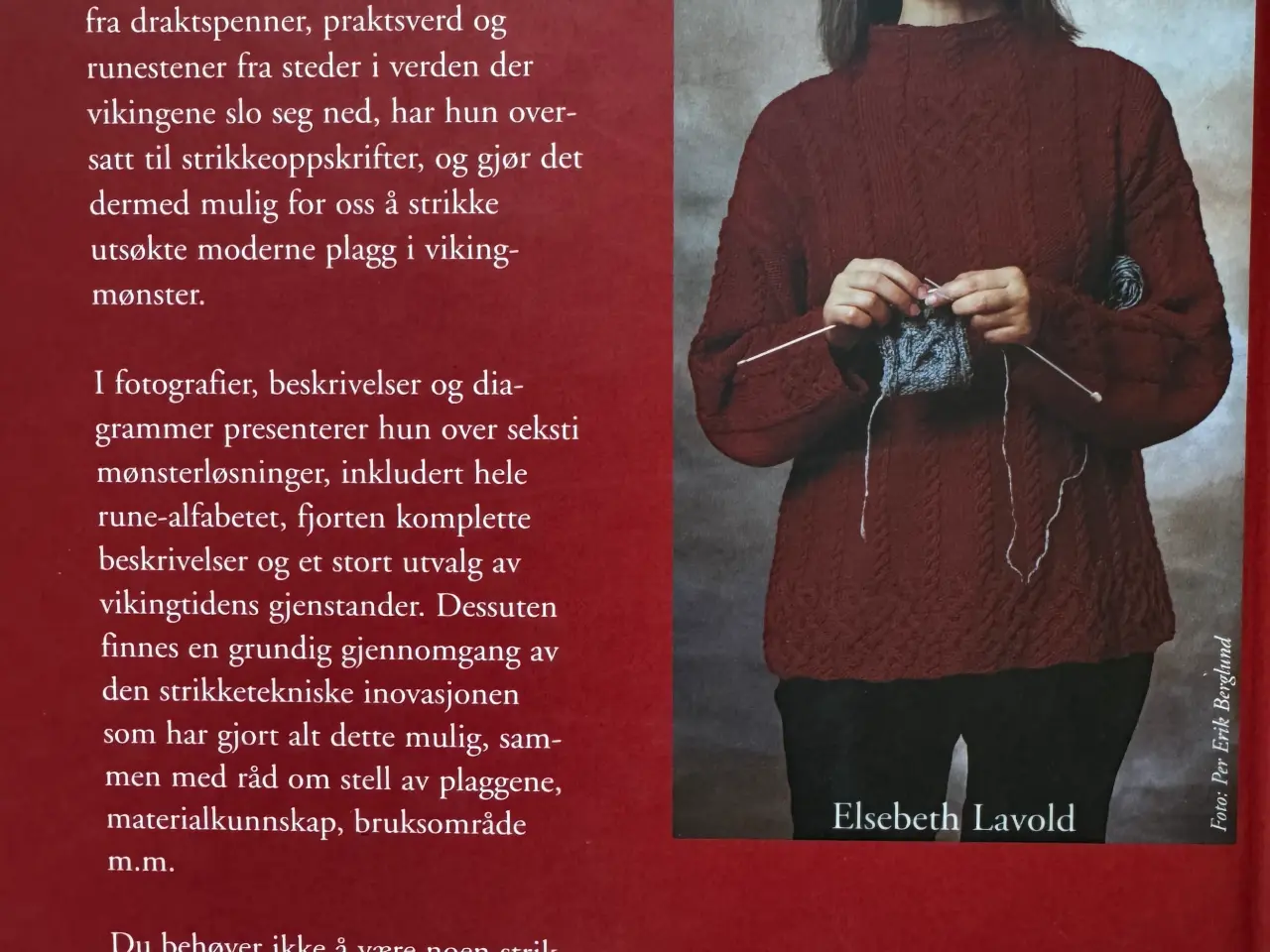 Billede 2 - STRIKK i VIKINGEMØNSTER - elsebeth lavold