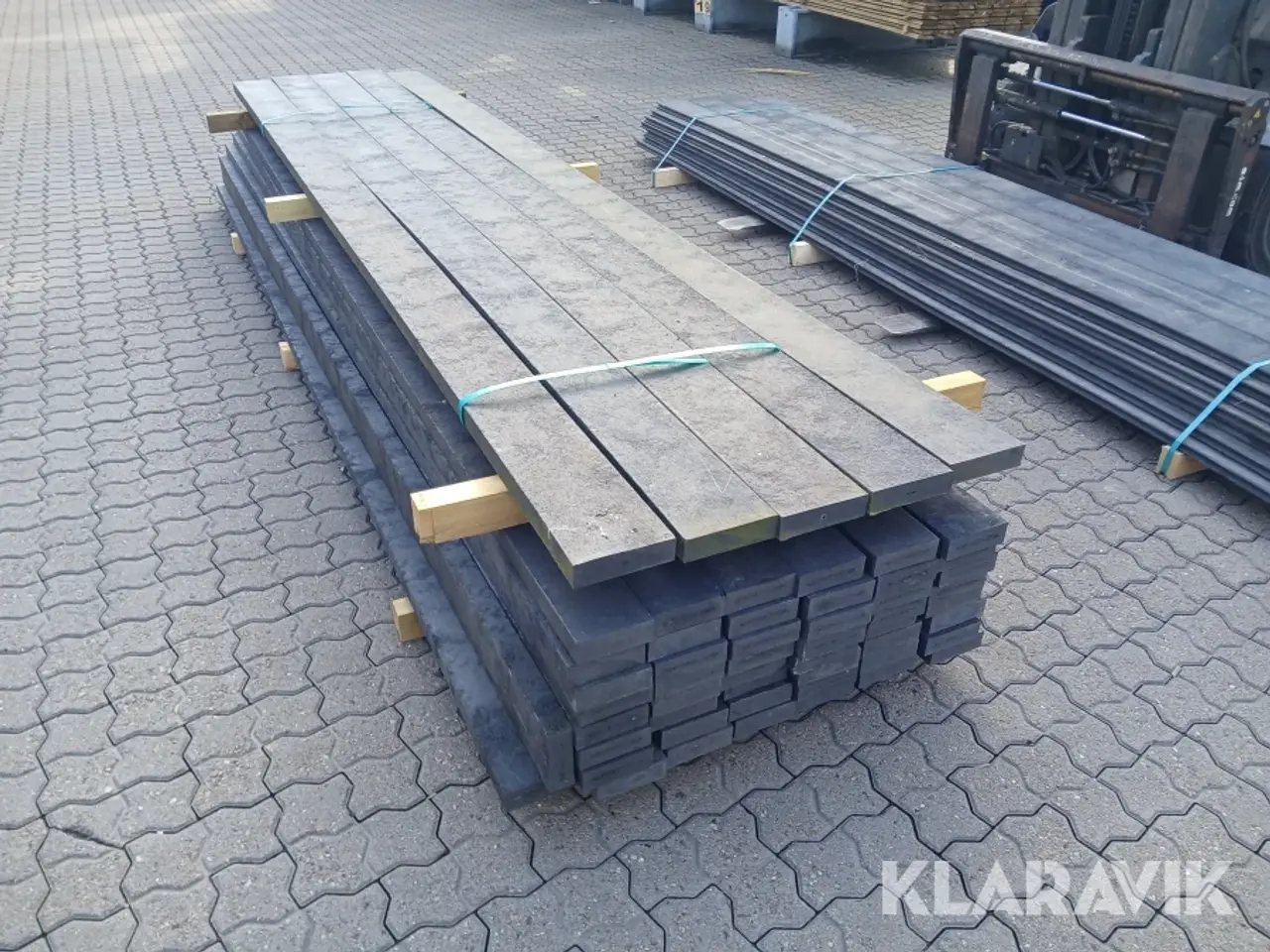 Billede 6 - Retextil brædder+planker Sort fremstillet af genbrugs materiale