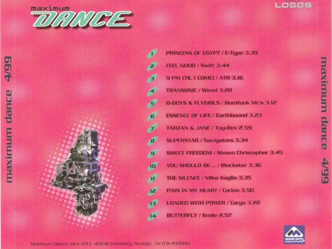 Billede 3 - Diverse kunstnere – Maximum Dance 4/99 – CD