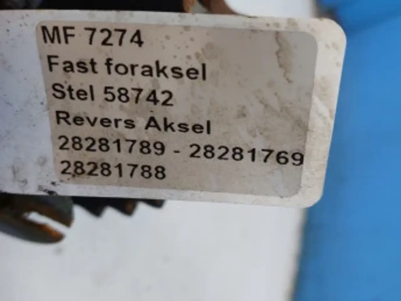Billede 16 - Massey Ferguson 7274 Aksel 28281789