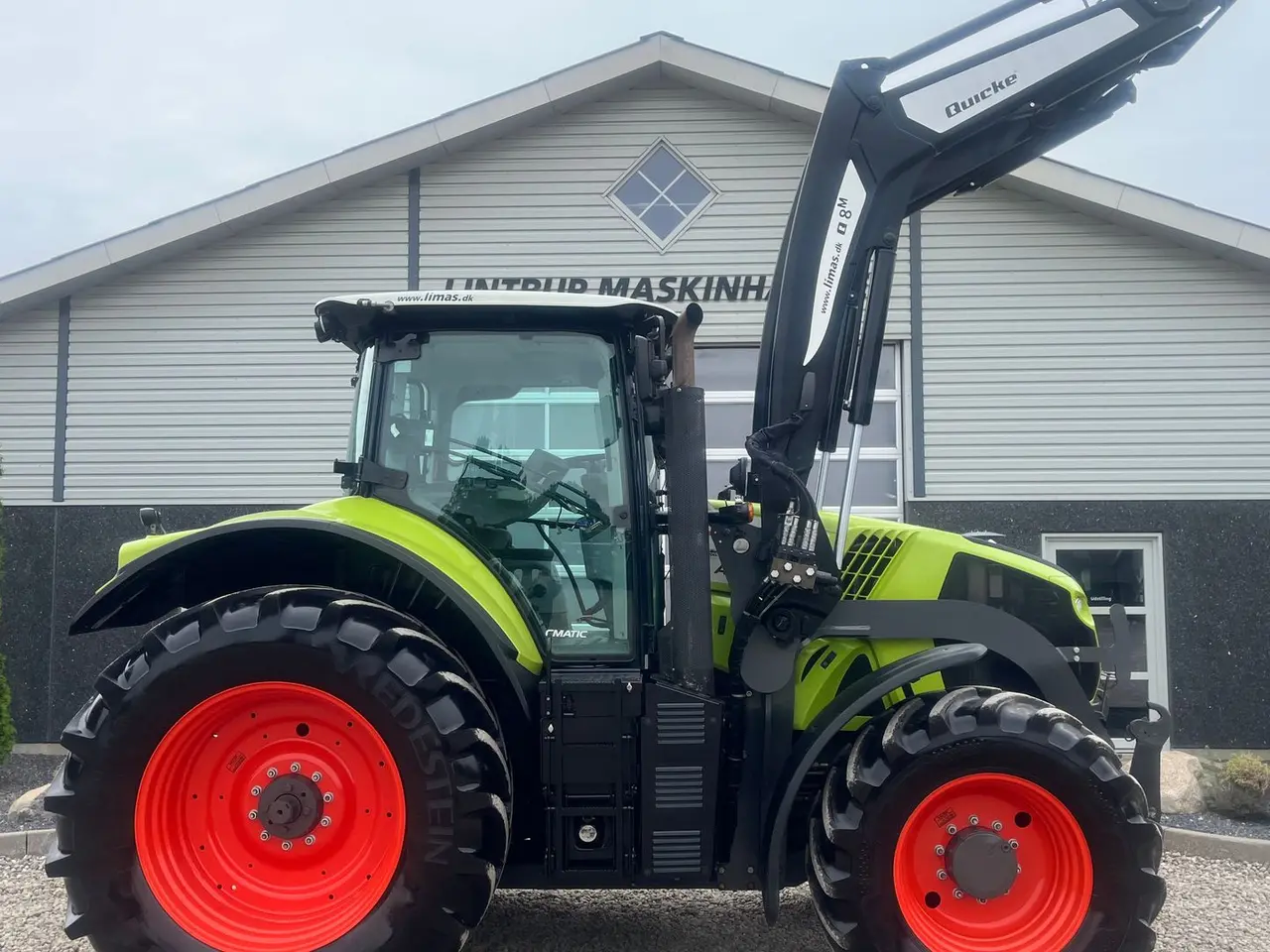 Billede 11 - CLAAS Axion 810 CMATIC Med frontlift og frontlæsser