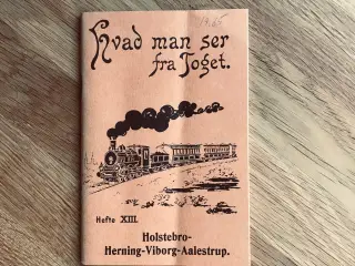 Hvad man ser fra Toget   Hefte XIII