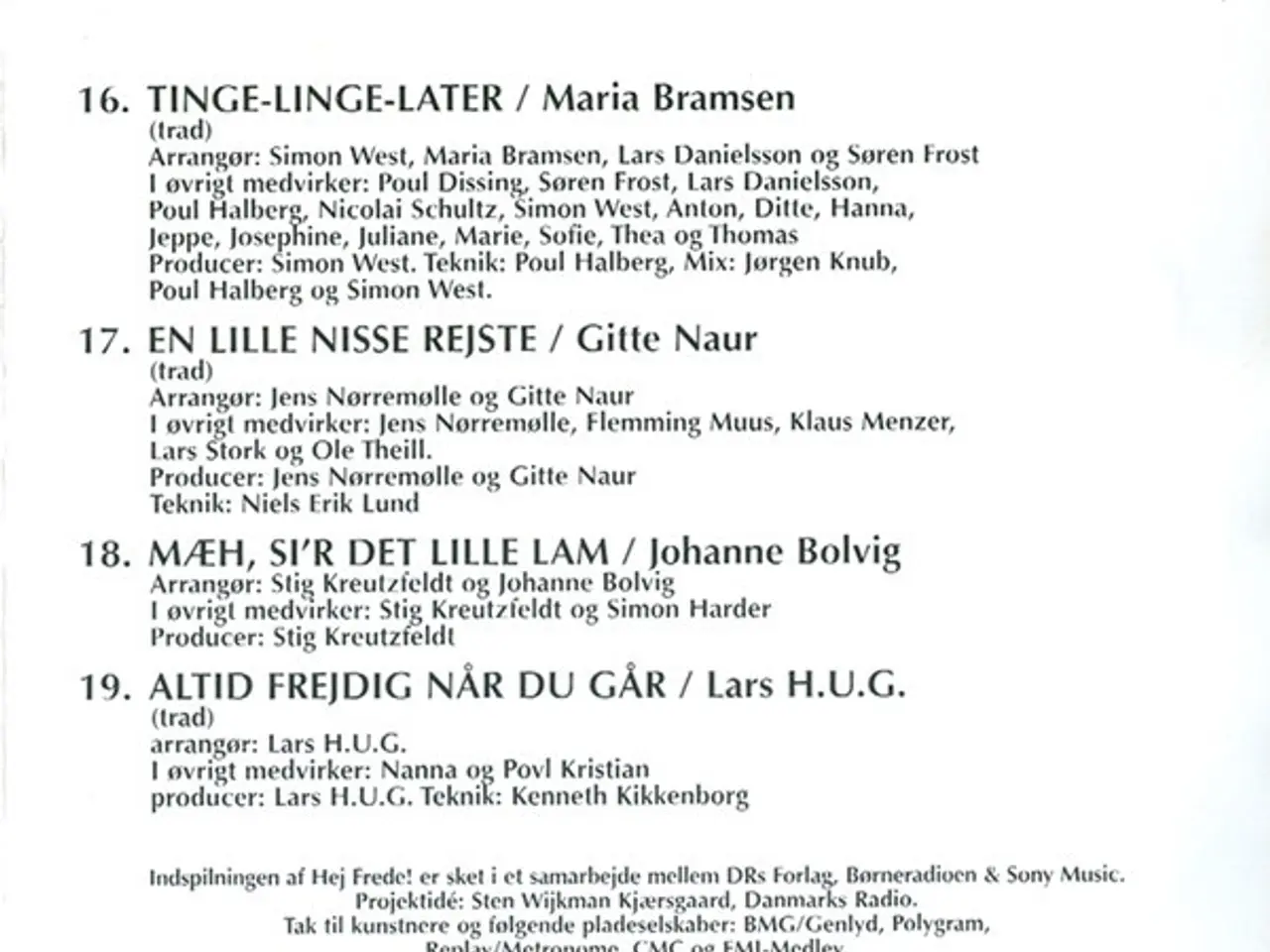 Billede 8 - Diverse kunstnere – Hej Frede! – CD
