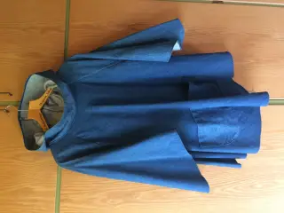 Poncho i denim