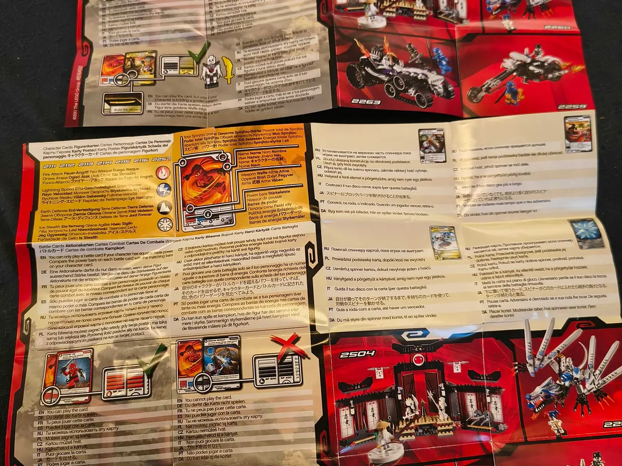 Billede 7 - LEGO Ninjago – 2x Chopov Spinner-sæt (Sæt 2114)