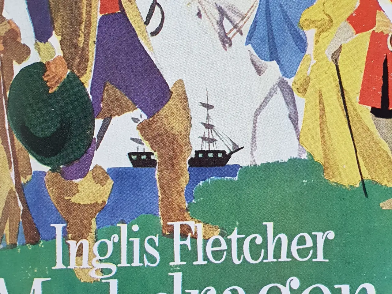 Billede 1 - Inglis Fletcher: Med dragen kaarde