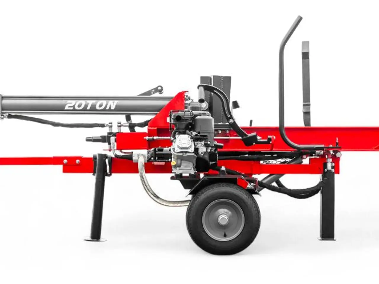 Billede 9 - WoodMaster CWM20B – 20 ton benzin brændekløver (lodret)