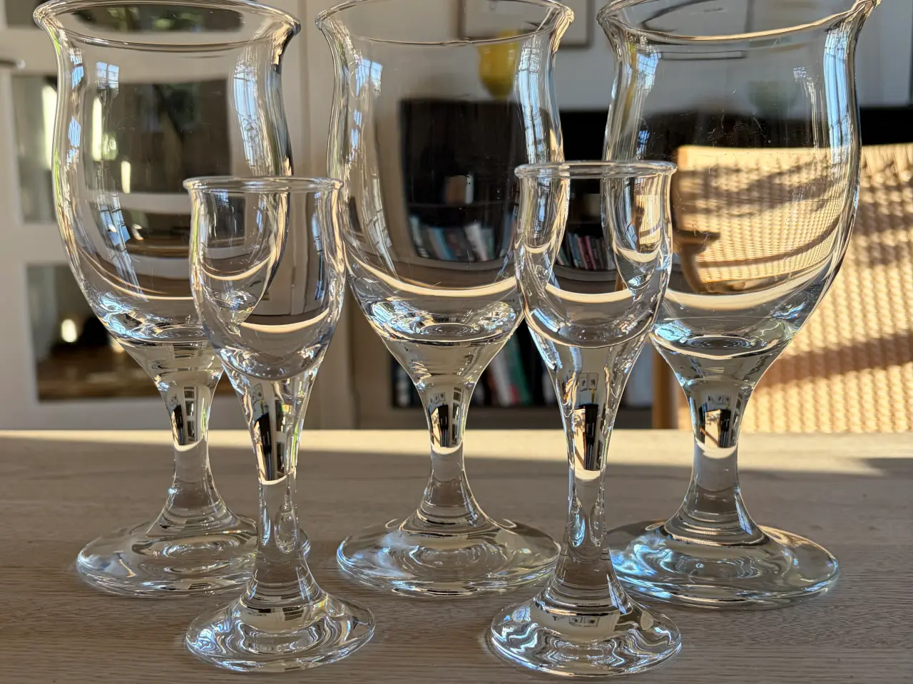 Billede 1 - IDEELLE ølglas 3 stk. + snaps 3 stk. Holmegaard