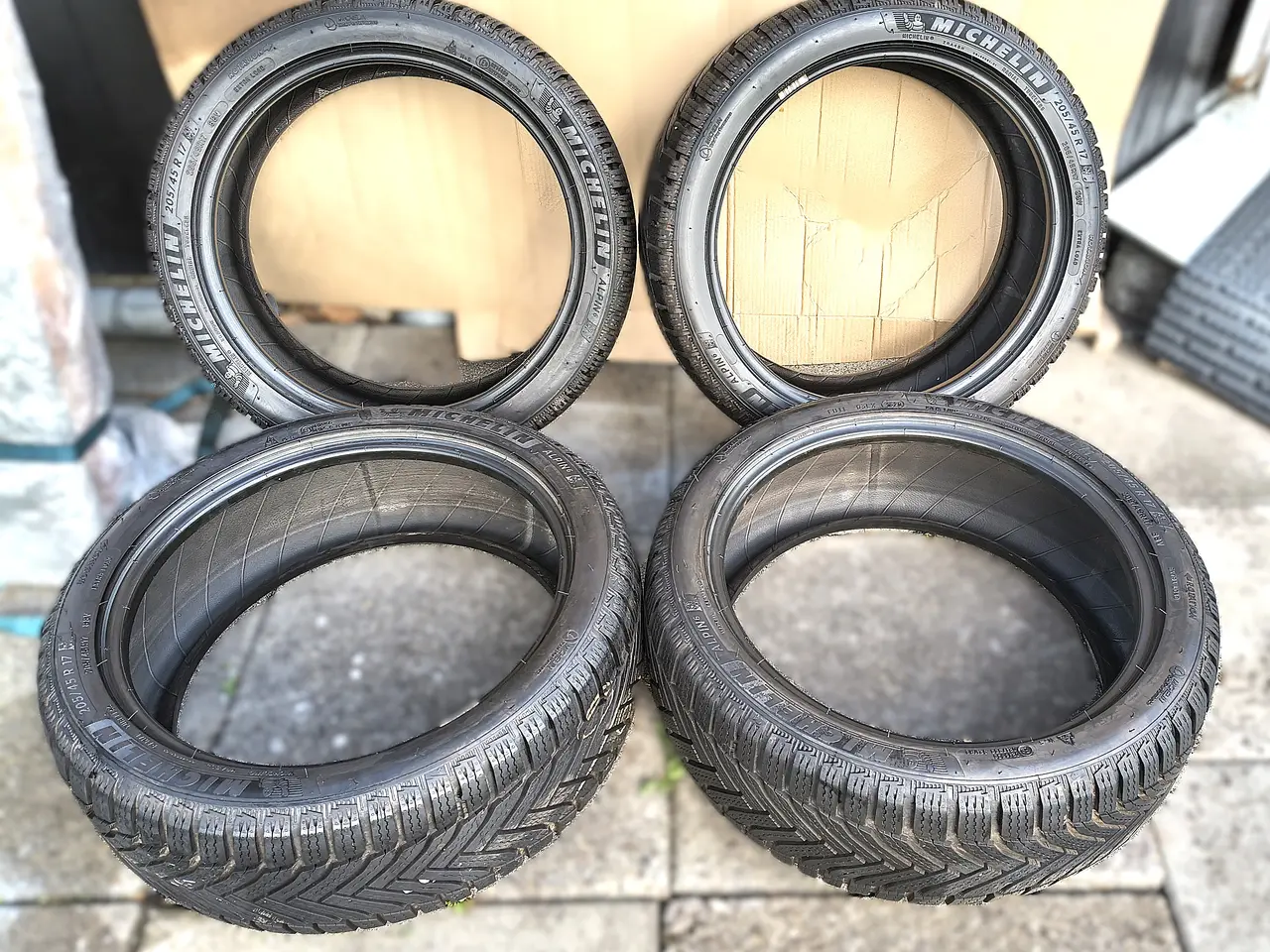 Billede 1 - R17 Michelin vinterdæk