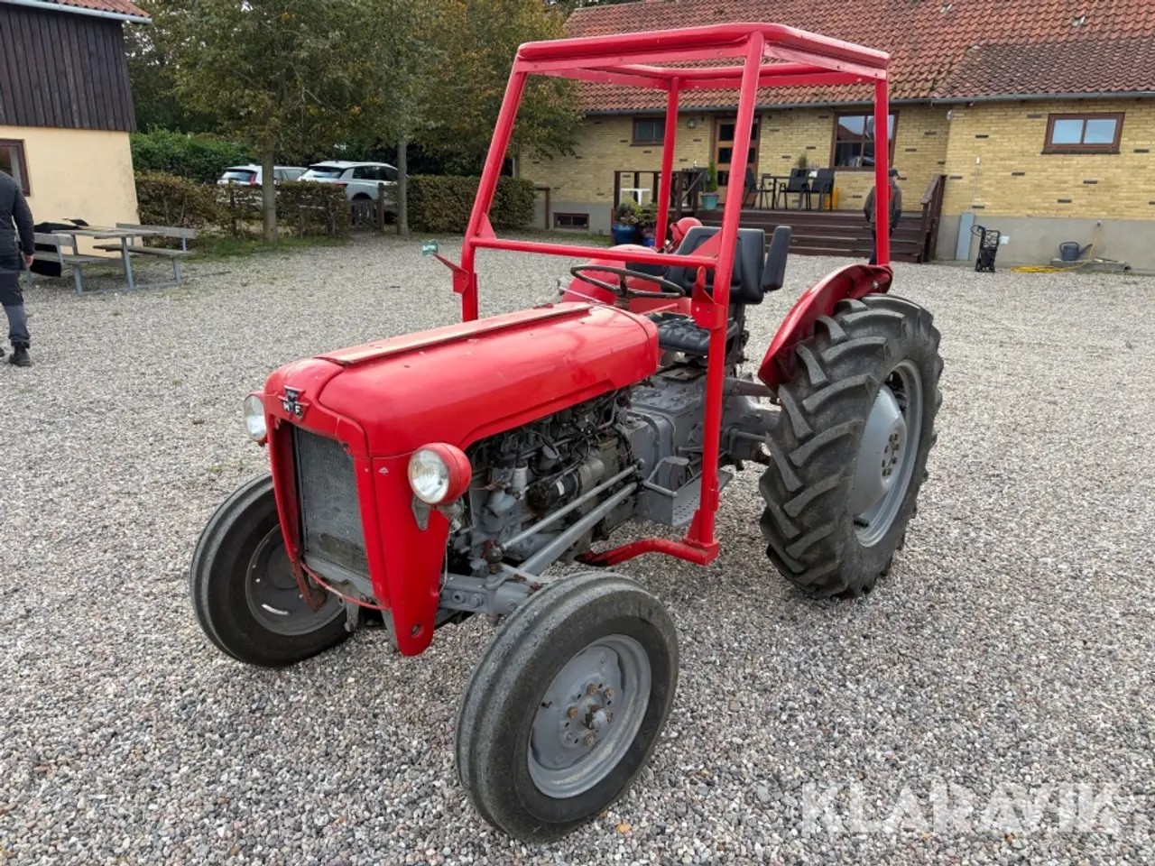 Billede 1 - Veterantraktor Massey Ferguson 35