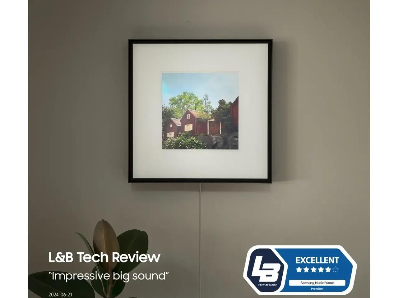 Billede 4 - Samsung Music Frame HW-LS60D/XE trådløs højttaler
