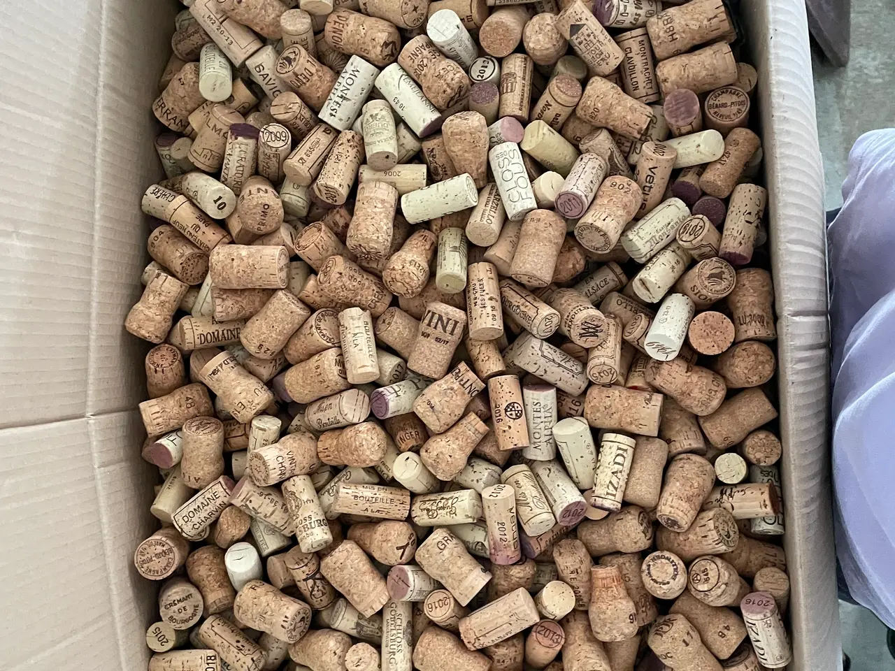 Billede 1 - Korkpropper fra vin og champagne flasker 