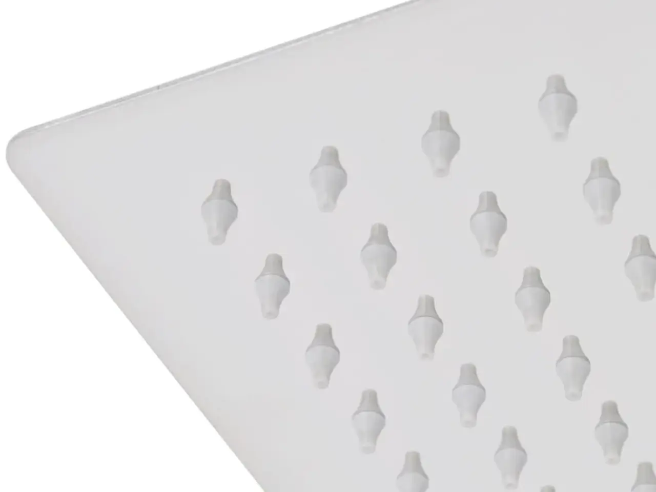 Billede 5 - Brusehoved 50 × 50 cm - firkantet i rustfrit stål