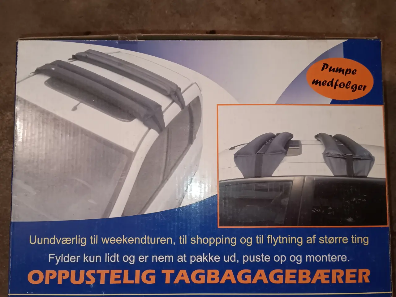 Billede 1 - Spritny oppustelig tagbagagebærer.