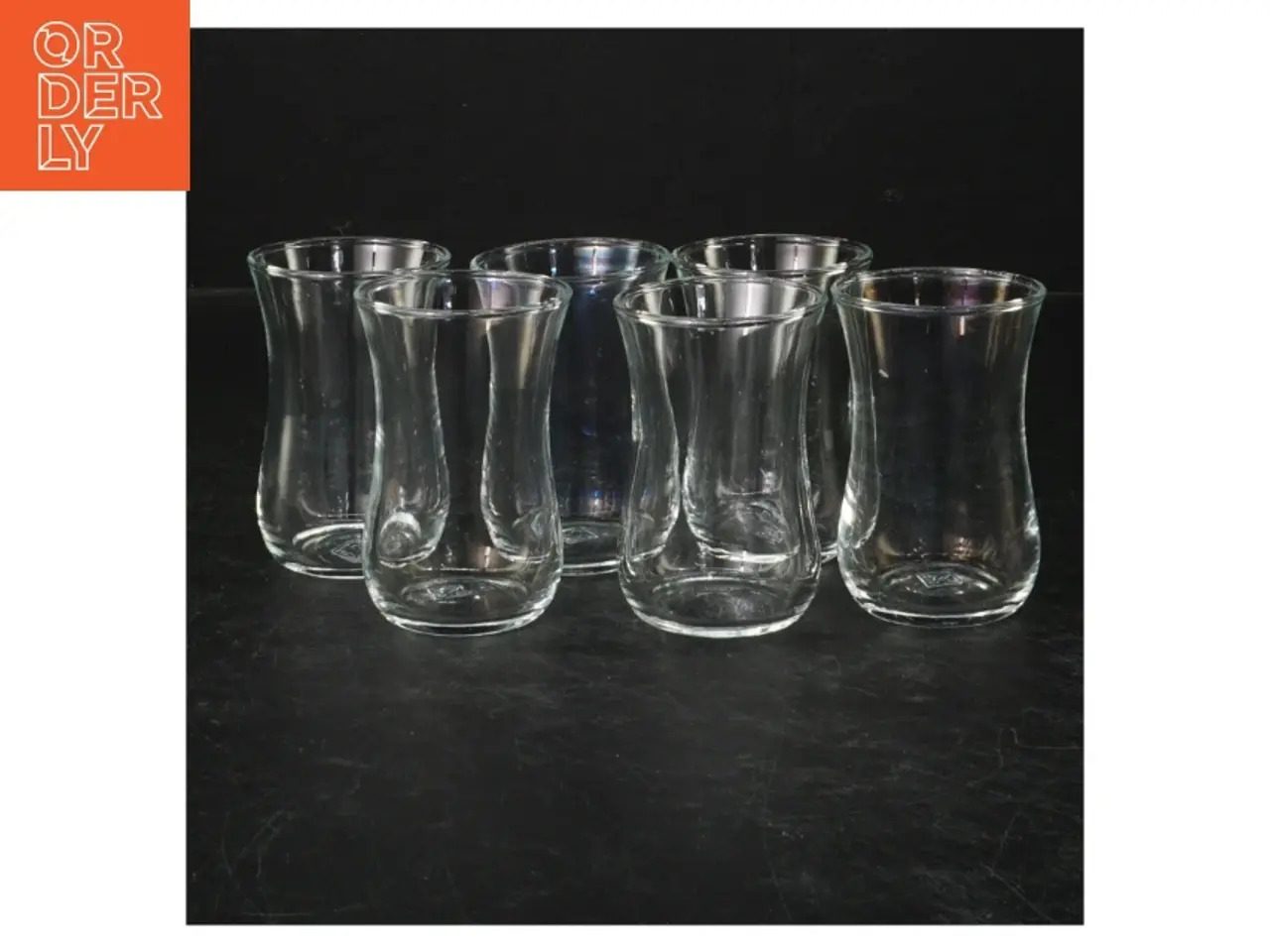 Billede 1 - 6 Glas (str. Ø 5 cm. længde, 7,5 cm)