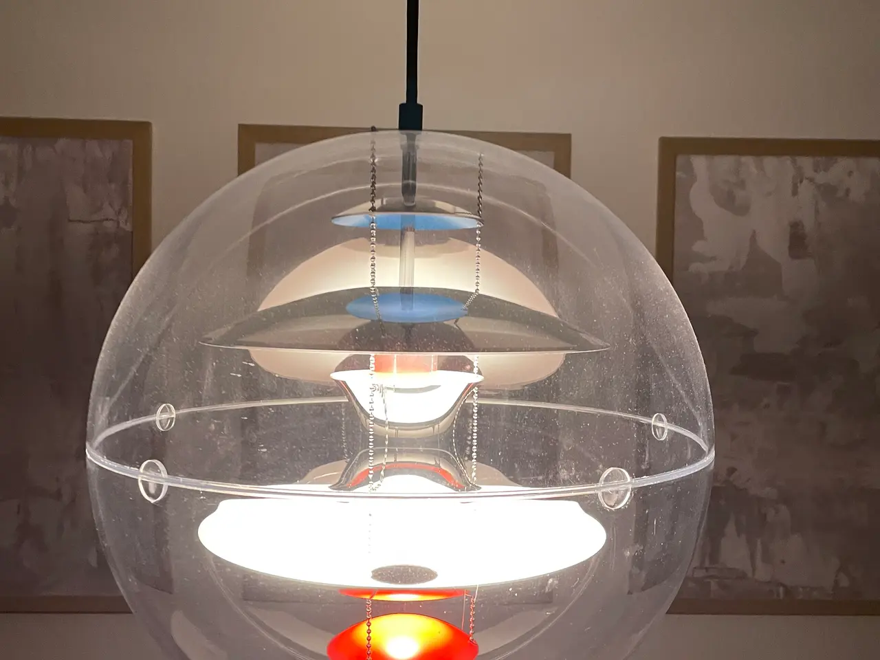 Billede 2 - Ikonisk Verner Panton VP Globe Ø50 – flot stand