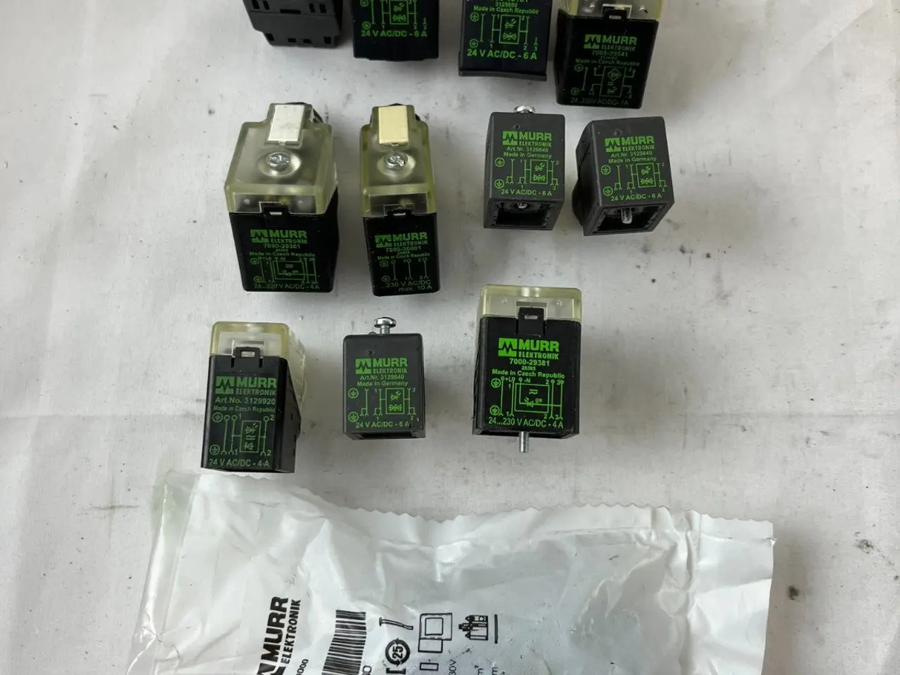 Billede 10 - Murr Elektronik relæ modul parti 24V AC/DC Relays