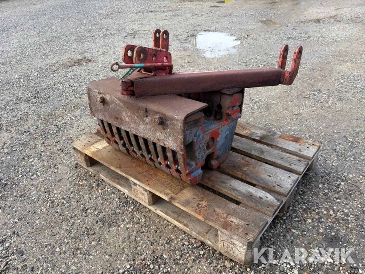 Billede 1 - Front vægt A Ramme 400kg
