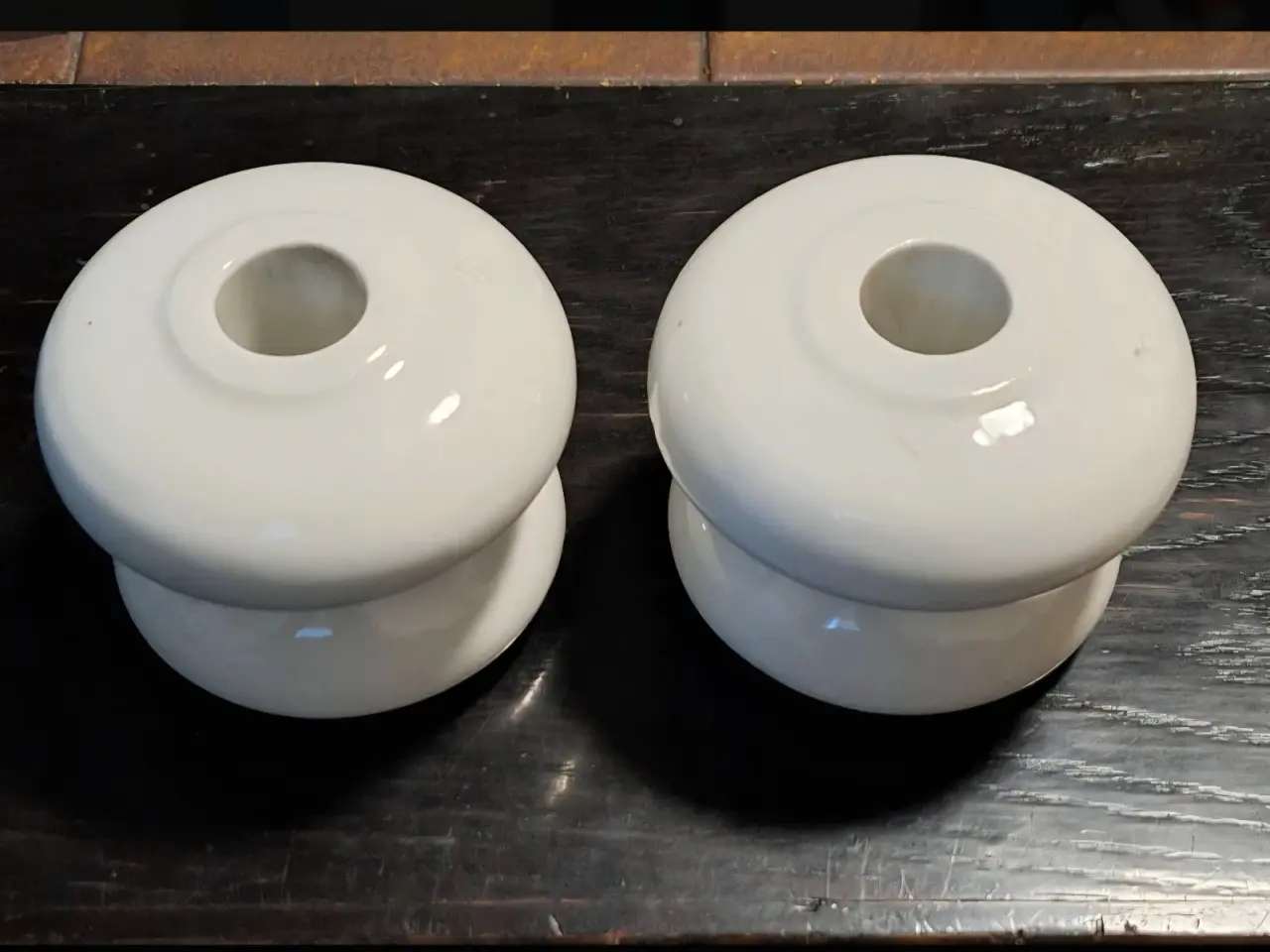 Billede 3 - To st. Porcelæns el klokker