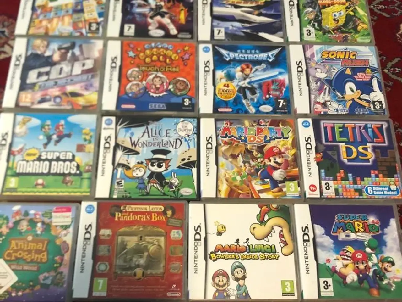 Billede 1 - Nintendo Ds spil, Mario, Tetris,Spongebob, StarFox