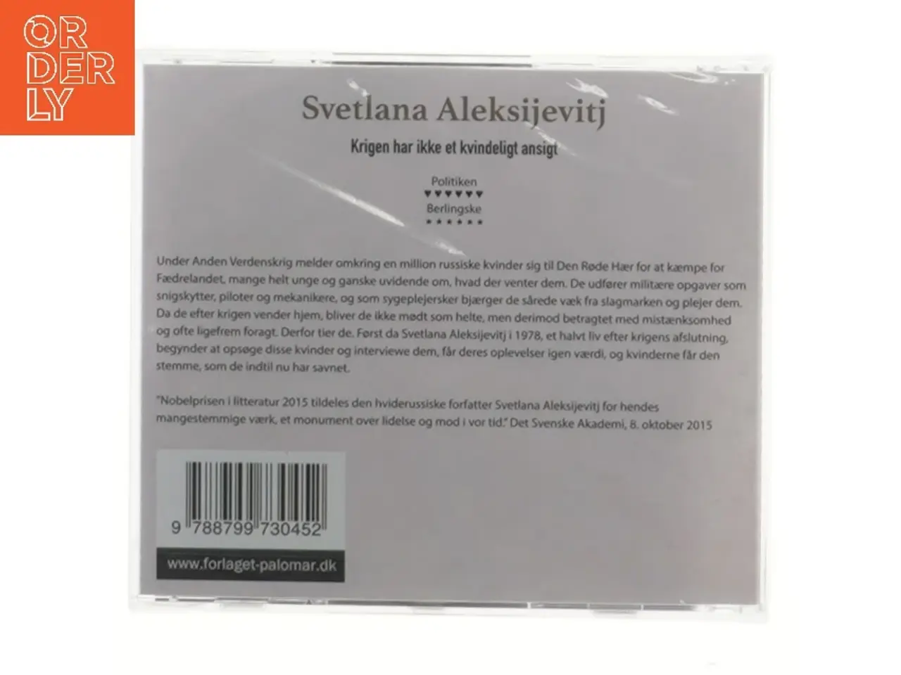 Billede 2 - Krigen har ikke et kvindeligt ansigt MP3-CD
