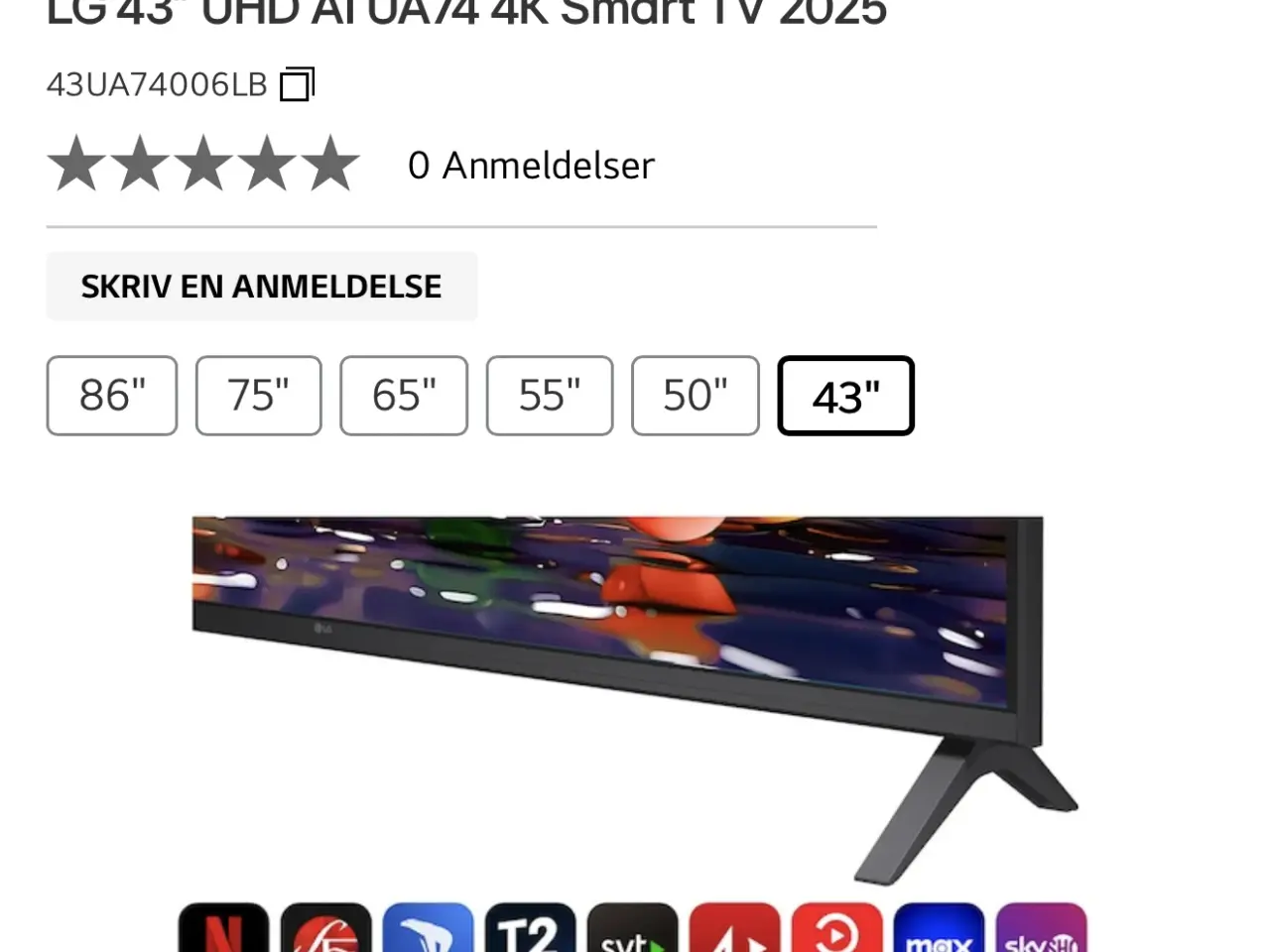 Billede 4 - Næsten nyt LG TV sælges